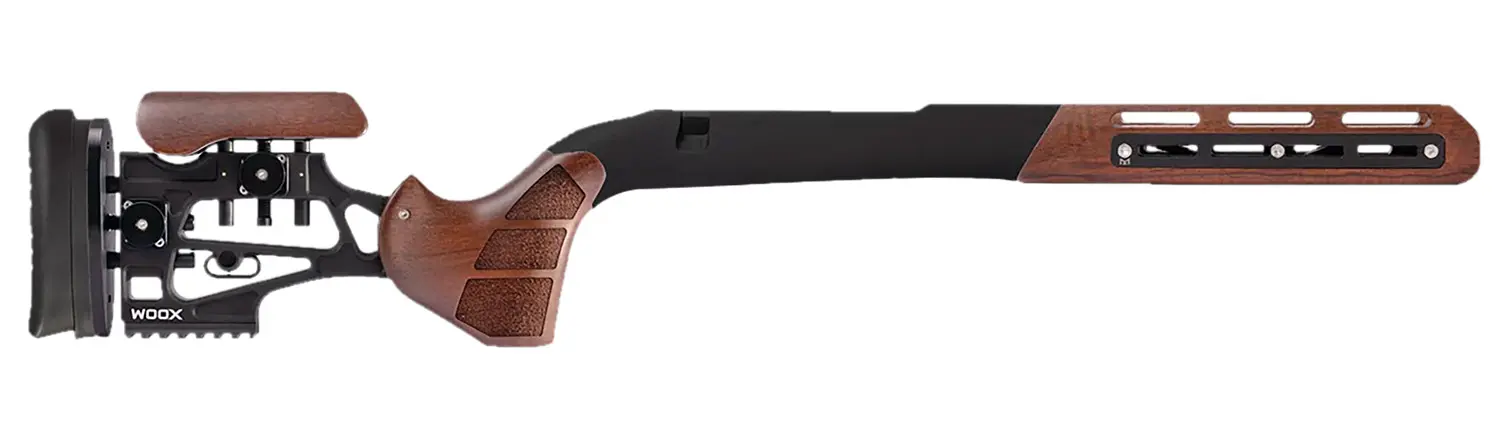 Woox SH.CHS011.13 Furiosa Chassis Walnut Aluminum/Wood Fits Ruger 10/22 Bolt Action 31" OAL