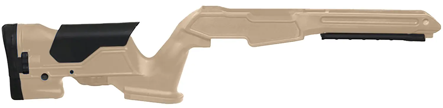 Archangel AAP1022DT Precision Stock Desert Tan Synthetic Fixed with Adjustable Cheek Riser for Ruger 10/22