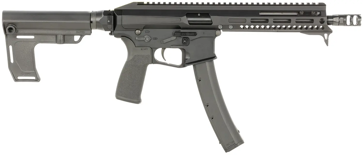 Patriot Ordnance Factory 2125 Phoenix 9mm Luger 35+1 8" Black Anodized