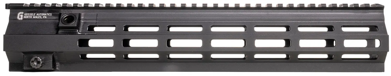 Geissele Automatics 05848B Super Modular Rail HK416 Black Aluminum 14.50" Long