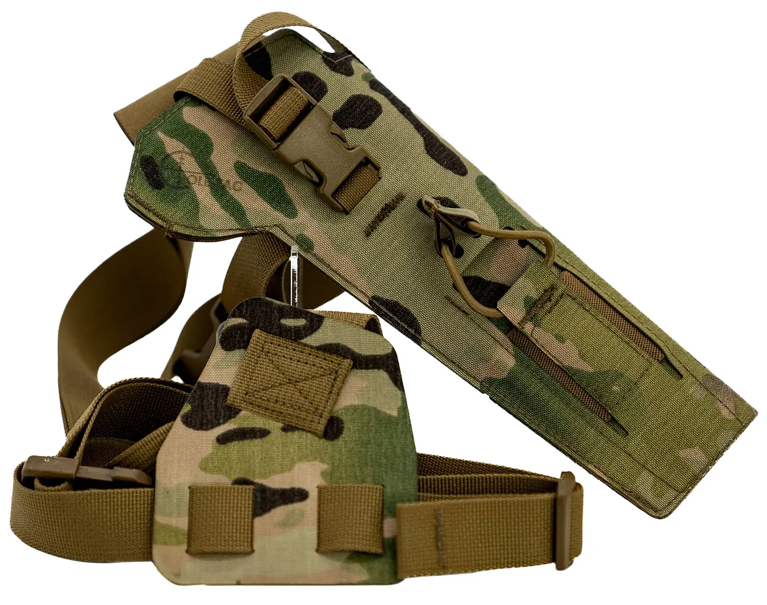 Cole-tac VW103 Varmint Wrangler Pistol Holder Multi-Cam Right Hand