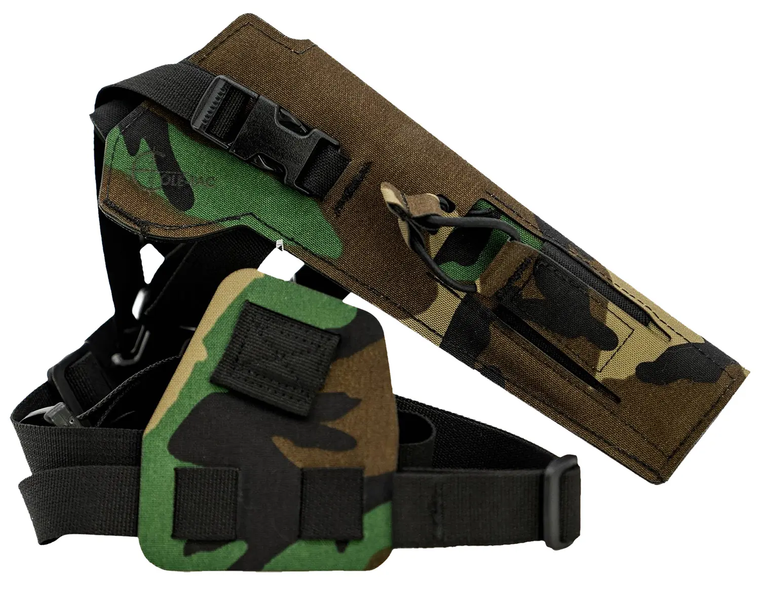 Cole-tac VW106 Varmint Wrangler Pistol Holder M81 Woodland Right Hand