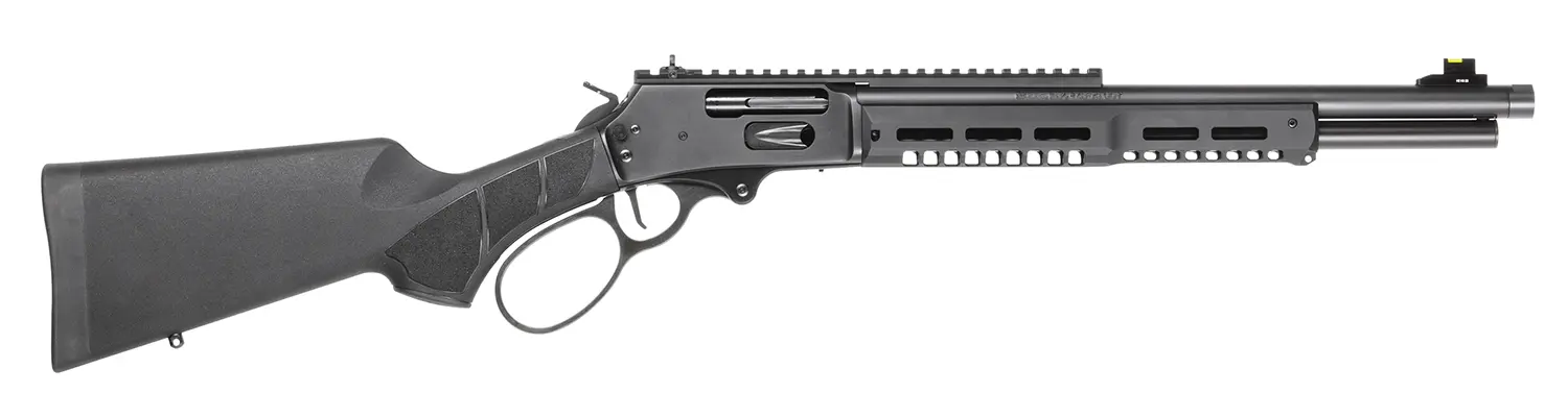 Smith & Wesson 14453 1854 Stealth Hunter 45-70 Gov 5+1 16.50" Black Armornite Threaded Barrel, Black Armornite Stainless Steel Receiver w/Picatinny Rail, M-LOK Forend, Black Fixed Synthetic Stock