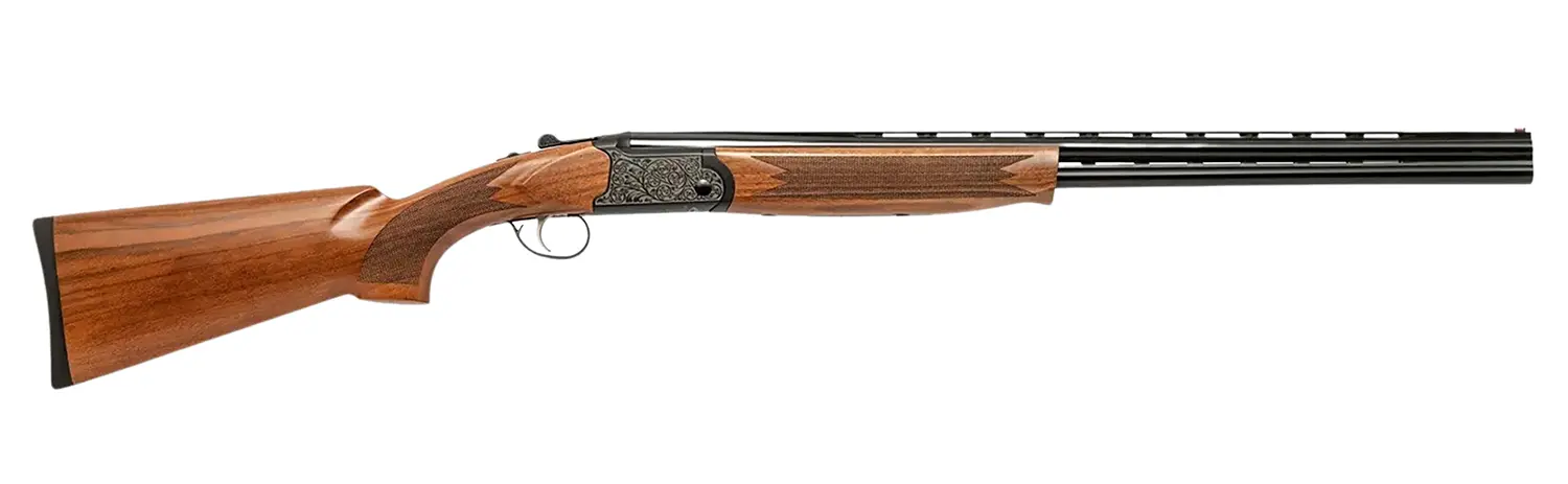 Escort HEOD28260A01 Optima 28 Gauge Break Open 2.75" 2rd 28" Over/Under Vent Rib Barrel, Aluminum Receiver, Turkish Walnut Stock