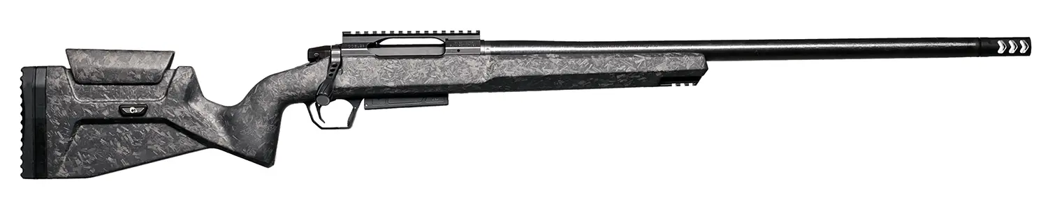 Christensen Arms 8011400101 MCR 308 Win 4+1 22" Carbon Fiber Threaded Barrel, Picatinny Rail Receiver, M-LOK Forend, Black Adj Cheek Riser w/Pistol Grip Carbon Fiber Stock