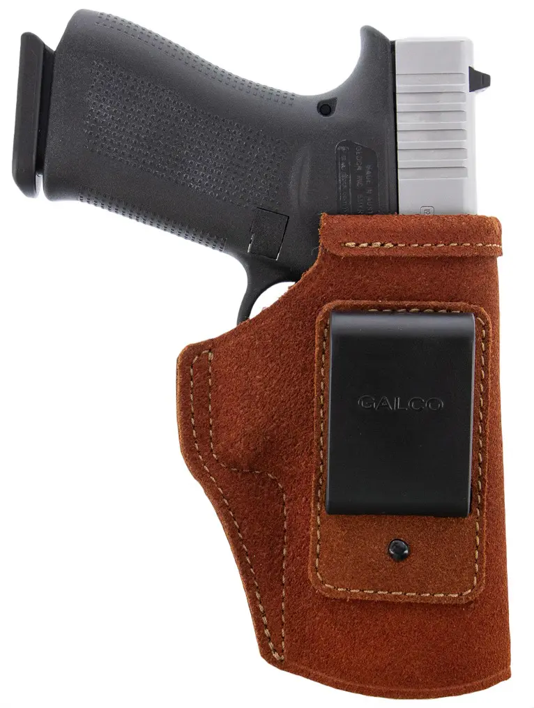 Galco STO212R Stow-N-Go IWB Natural Steerhide Fits Kimber 1911 5" Right Hand