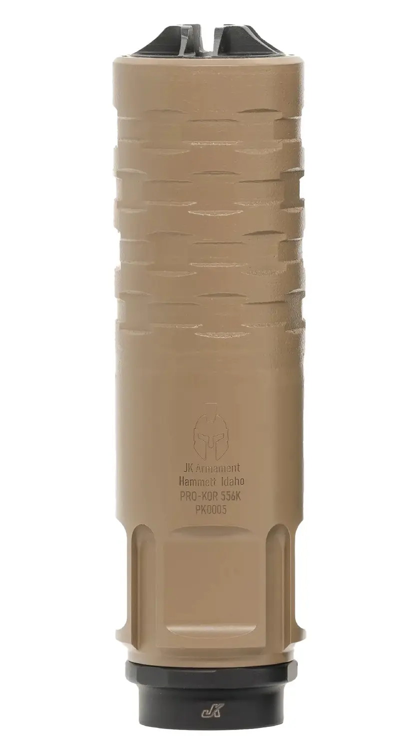 Jk Armament JK172PROKOR556KFDE PRO-KOR 5.56mm FDE Stainless Steel 1/2"x28