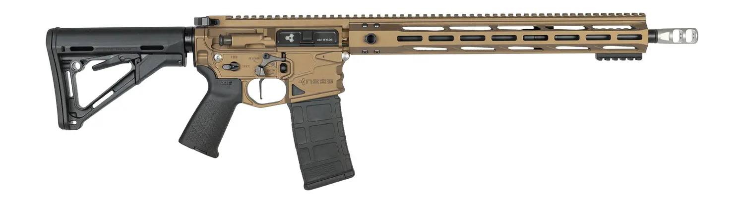 Nemo Arms BL-223W-16R Battle-Light 223 Wylde 10+1 16" Black Threaded Barrel, Burnt Bronze Aluminum Receiver w/Picatinny Rail, M-LOK Handguard, Magpul CTR Black Polymer Stock, Magpul MOE Grip, Ambidex