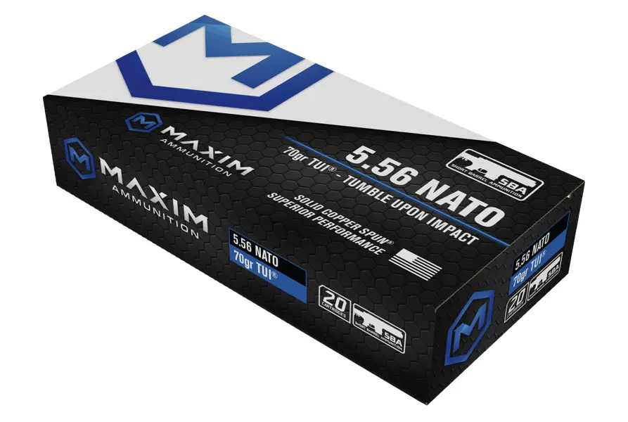 MAXIM MXM-49002 5.56 NATO 70GR TUI SBA 20/25