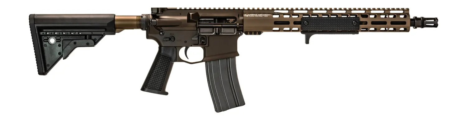 High-quality tactical rifle with adjustable stock and ergonomic grip.