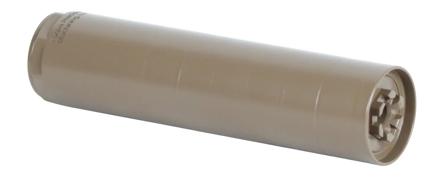 Muzzle device for firearm with flash suppressor and recoil reduction features.