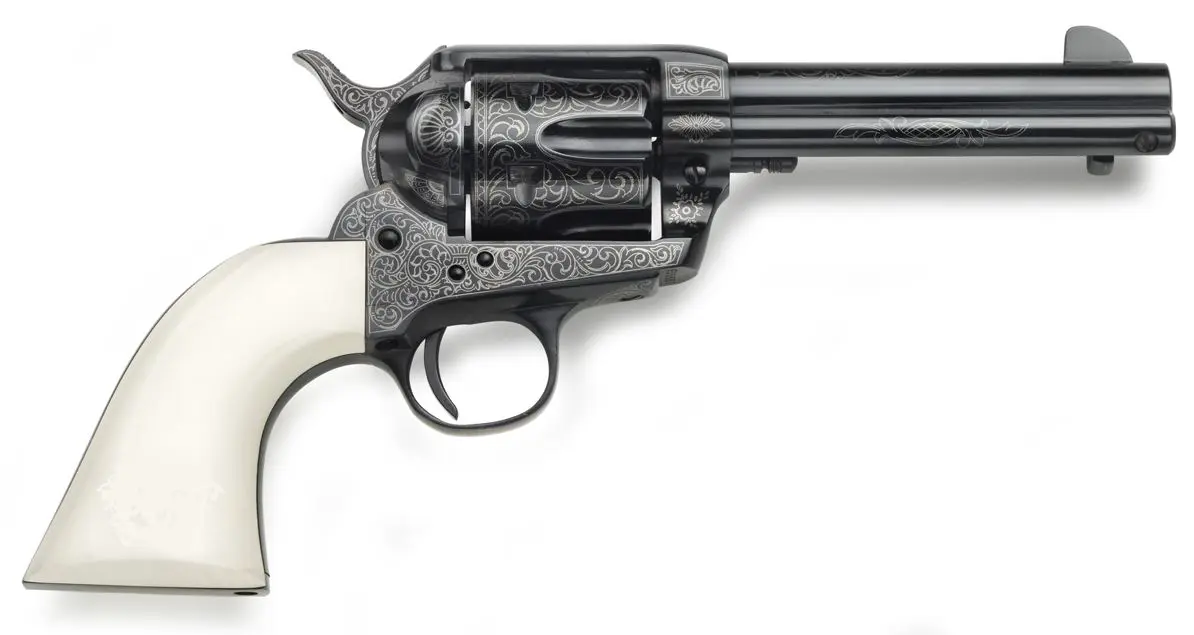 TAYLOR'S & COMPANY OUTLAW LGCY 45LC BL/IVRY 4.75"