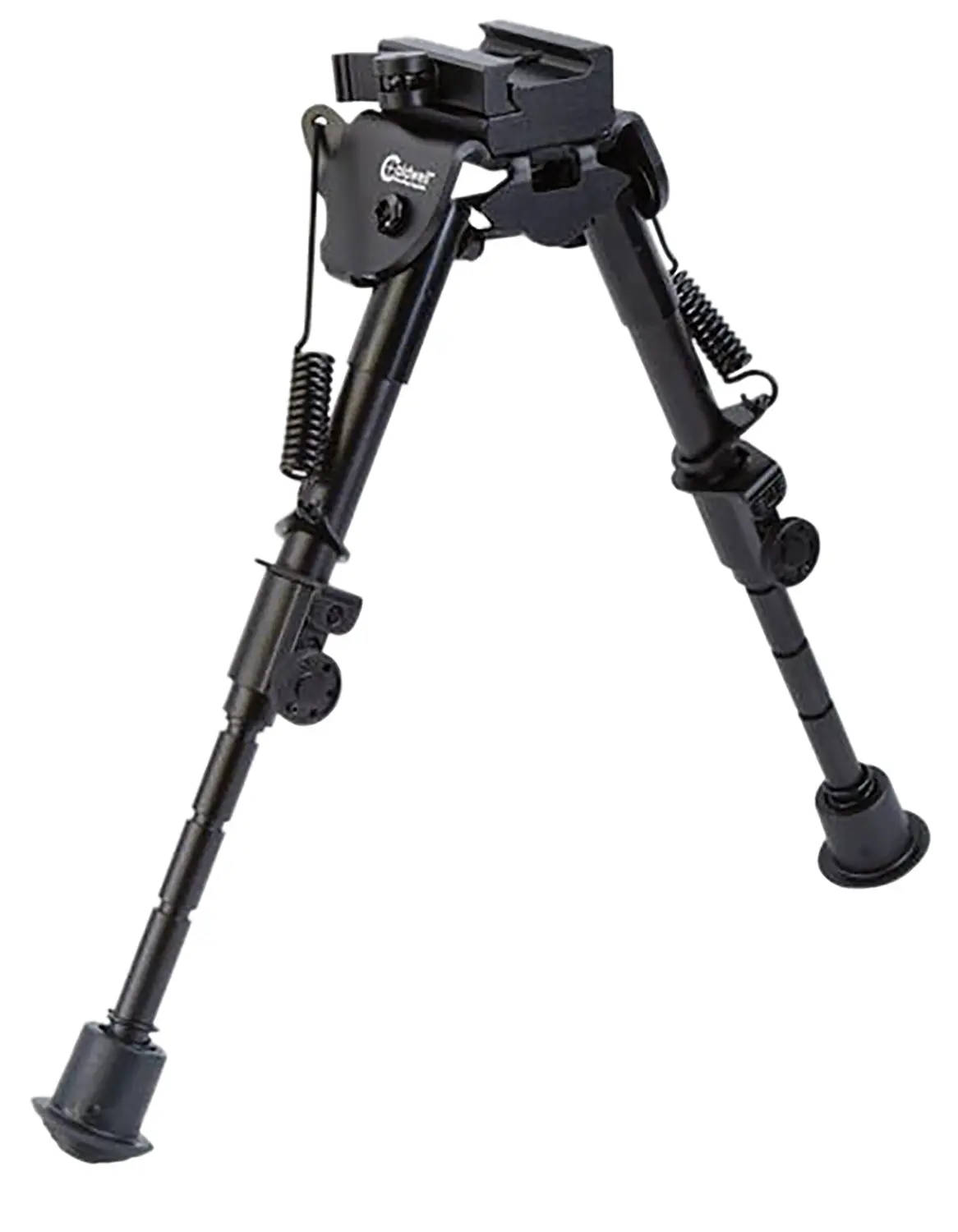 Caldwell 110140 Pic Rail XLA Fixed Bipod 6-9" Vertical Adjustment, Black Aluminum