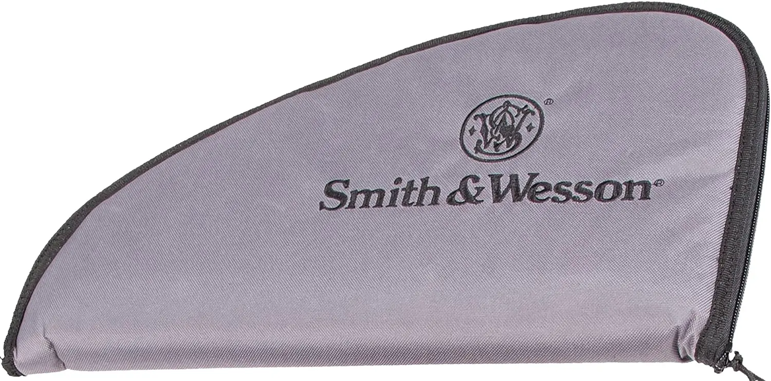 M&P Accessories 110020 Defender Handgun Case Large Black/Gray Nylon