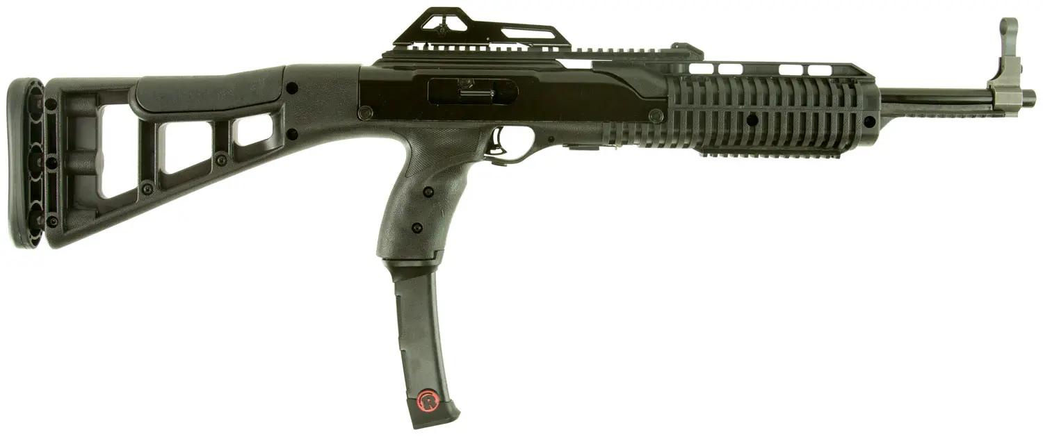 Hi-Point 995TSFG2XRB 995TS Carbine 9mm Luger Caliber with 16.50" Barrel, 20+1 Capacity, Black Metal Finish, Black All Weather Molded Stock & Black Polymer Grip Right Hand