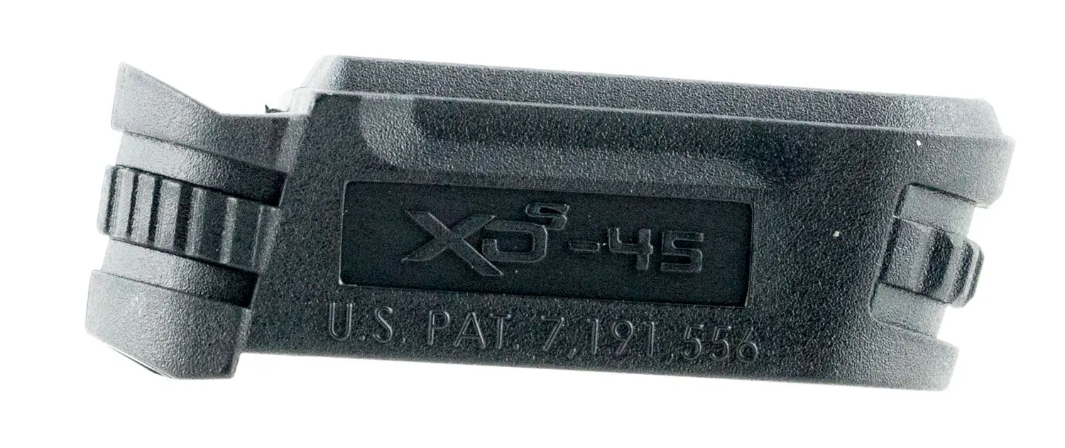 Springfield Armory XDS5001M Backstrap Sleeve made of Polymer with Black Finish & 1 Piece Design for 45 ACP Springfield XD-S with #1 Backstrap & 3.30"-4" Barrel