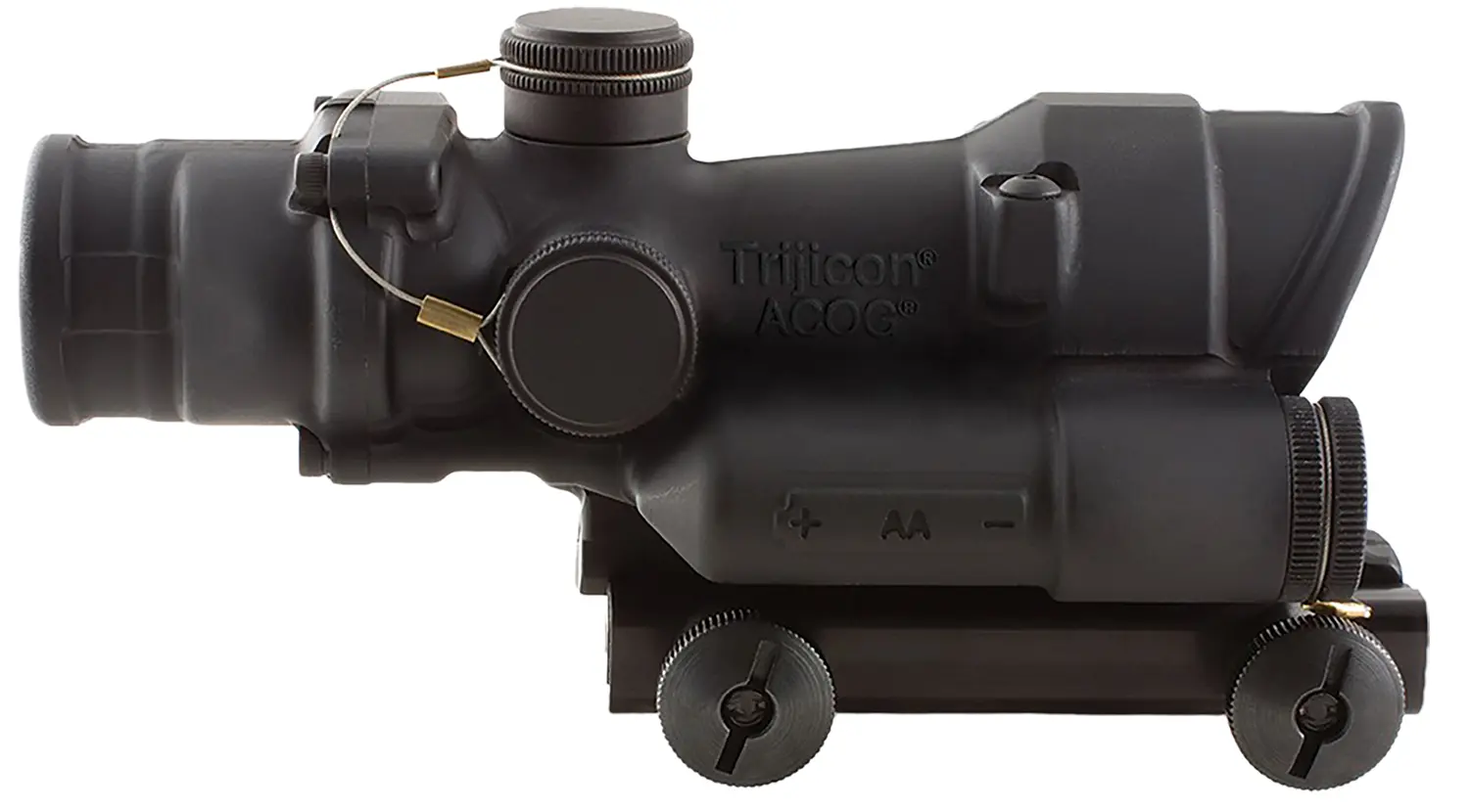 Trijicon 100390 ACOG Matte Black 4x32mm LED Illuminated Green Crosshair .223/5.56 BDC Reticle