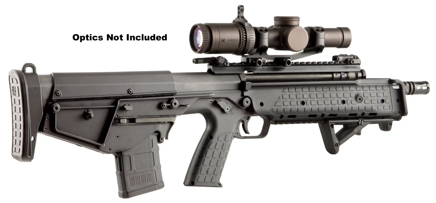 Kel-Tec RDB20BLK RDB 5.56x45mm NATO Caliber with 20.50" Barrel, 20+1 Capacity, Black Metal Finish, Black Fixed Bullpup Stock & Polymer Grip Ambidextrous Hand