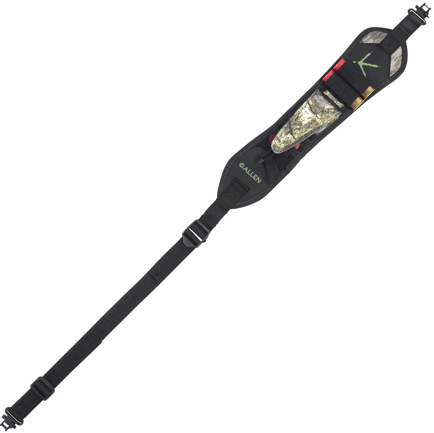Shocker 8686 Hypa-Lite Turkey Hunting Sling Mossy Oak Obsession Hypalon & Foam 35" OAL Adjustable Shotgun