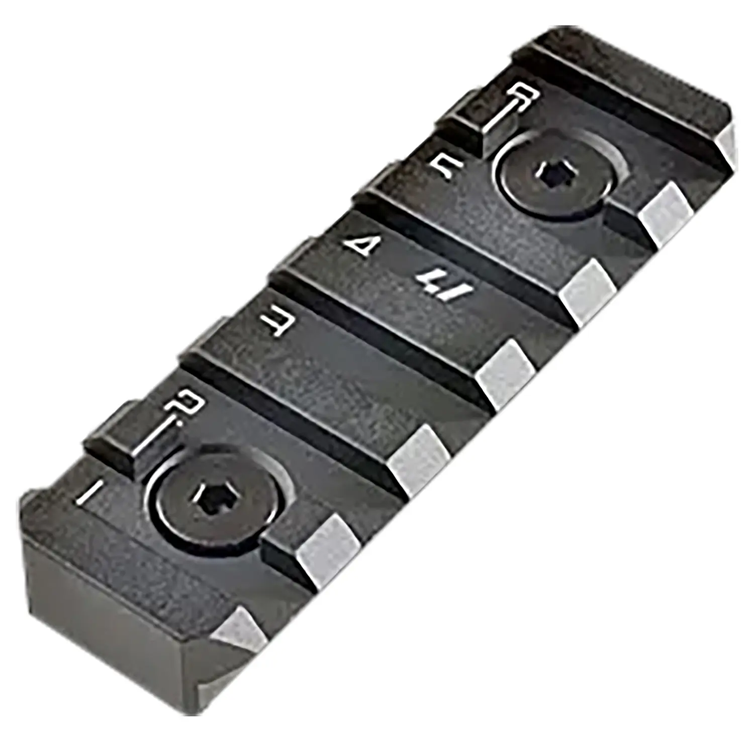 Strike Industries LINKRS6BK MLOK LINK Rail Section- 6 Slots Black Anodized
