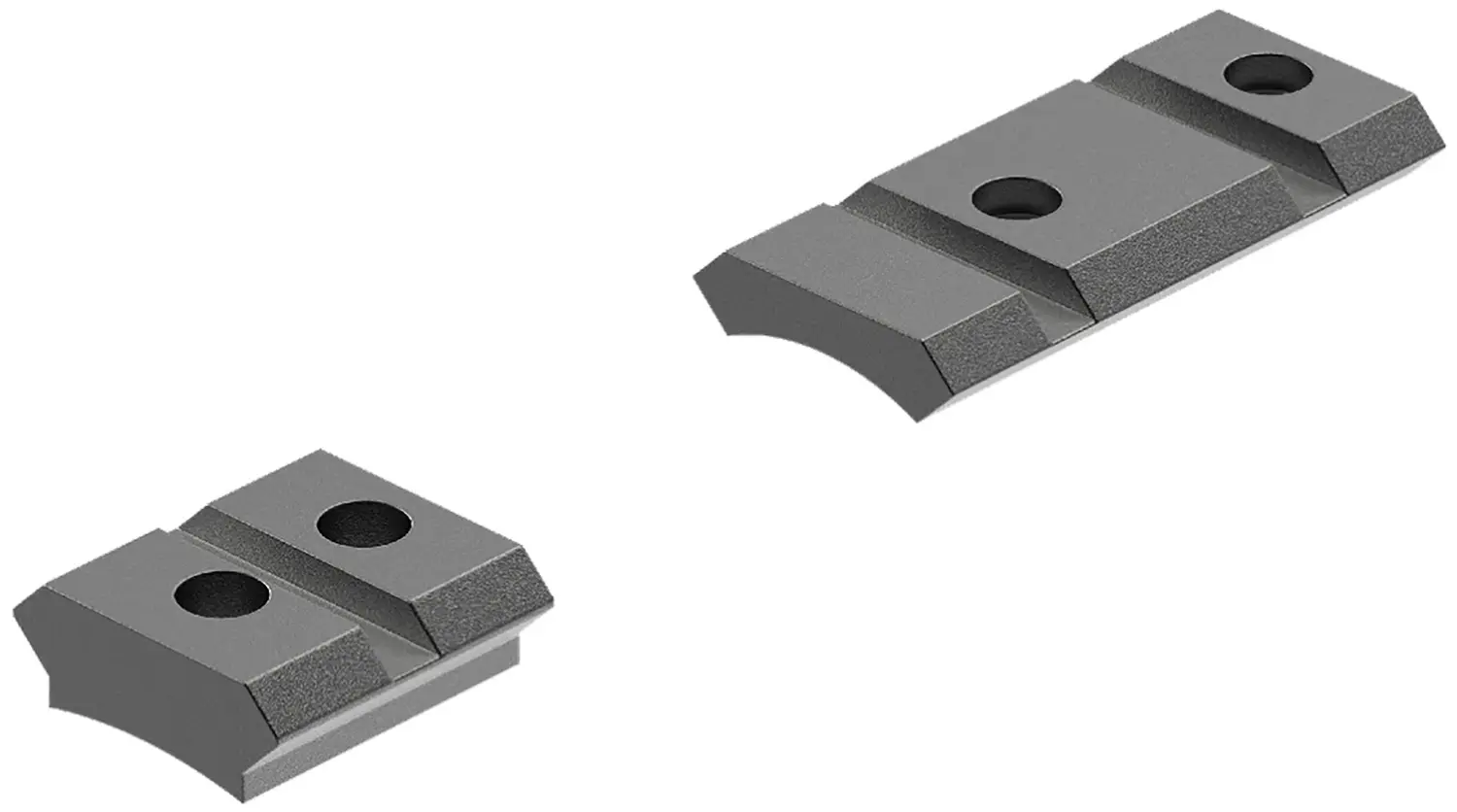 Leupold 49836 QRW Cross-Slot Base Set Matte Black Steel Winchester 70 Express