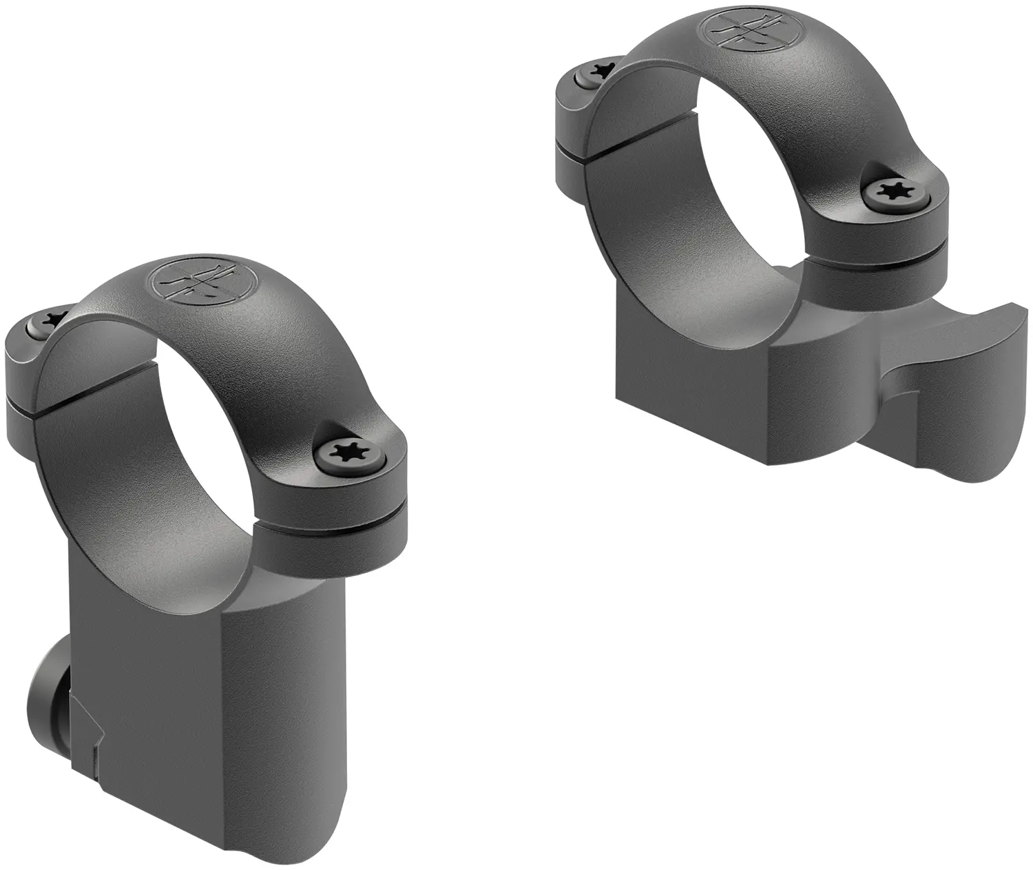 Leupold 52302 Ringmounts Matte Black Ruger M77 1" Extended Super High