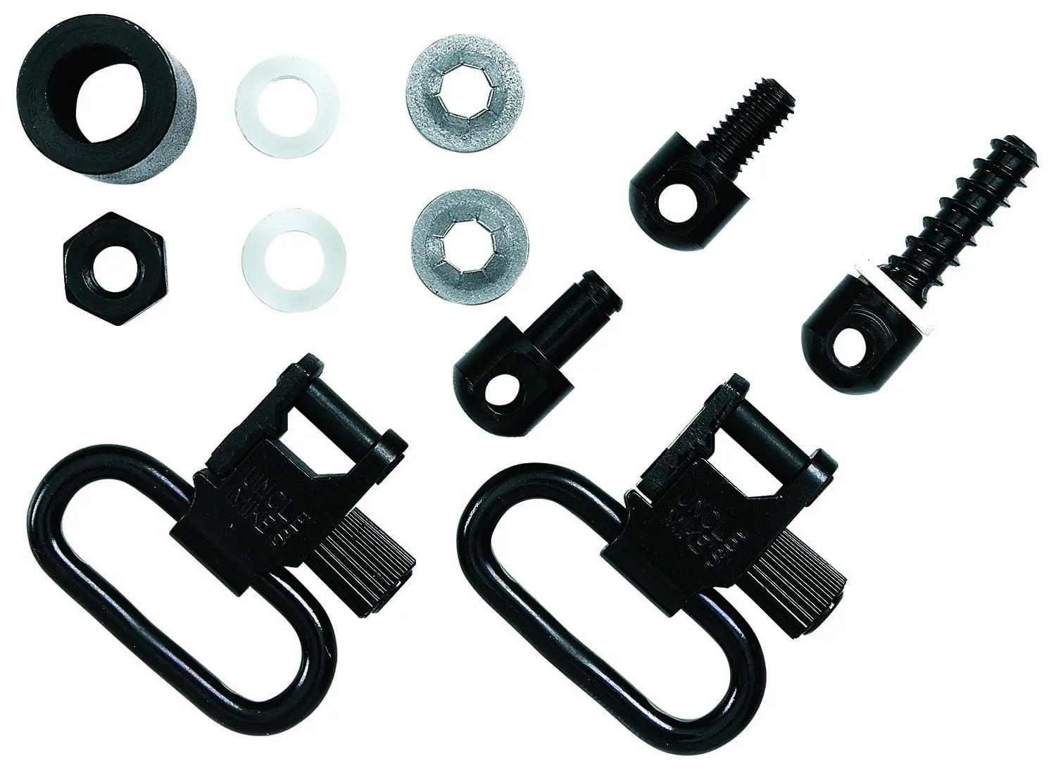 Uncle Mike's 12312 Super Swivel Quick Detach 115 MCS Blued 1" Loop Compatible w/Most Pump & Auto Shotguns
