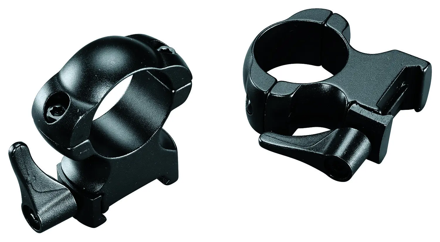 Weaver Mounts 49327 Lever Lok Matte Black 1" Extra High