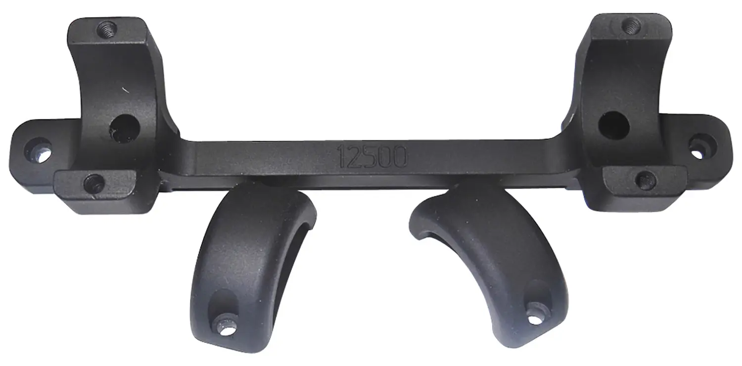 DNZ 12500 Game Reaper Scope Mount/Ring Combo Matte Black 1" Tube, Fits Browning A-Bolt/A-Bolt II Long Action Rifle, High Rings