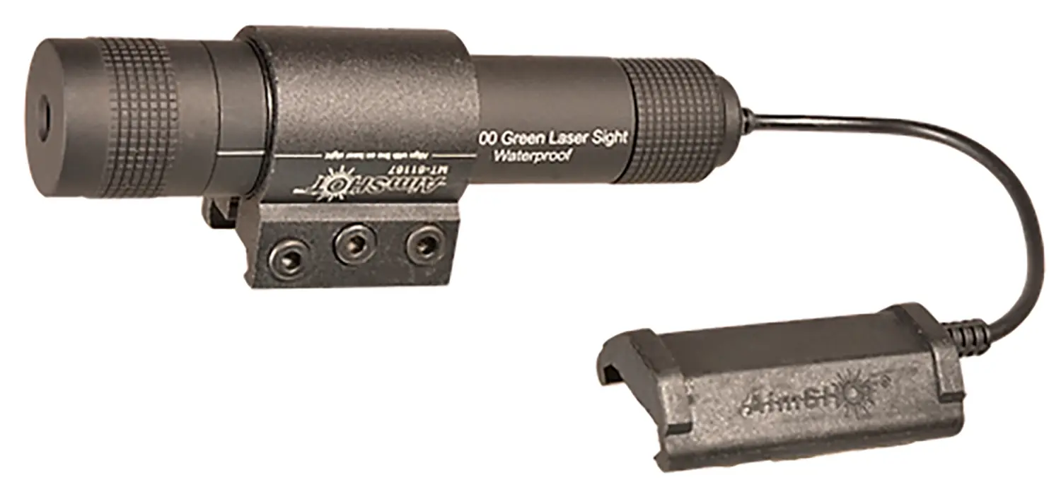 AimShot KT81067 Green Rifle Laser Kit Matte Black