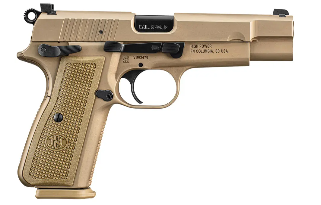 FN HIGH POWER 9MM FDE 4.7" 17+1
