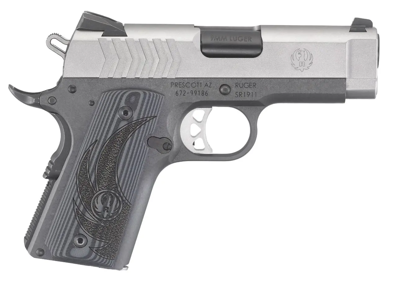 RUGER SR1911 9MM SS/ALUM 3.6" 8+1 #