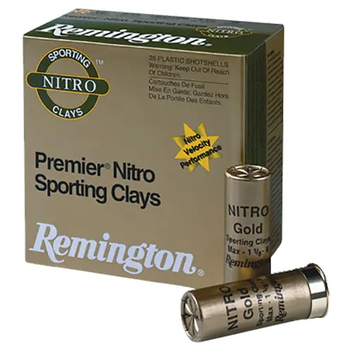 Remington Ammunition 28879 Premier Nitro Sporting Clay 410 Gauge 2.50" 1/2 oz 8 Shot 25 Per Box/ 10 Cs