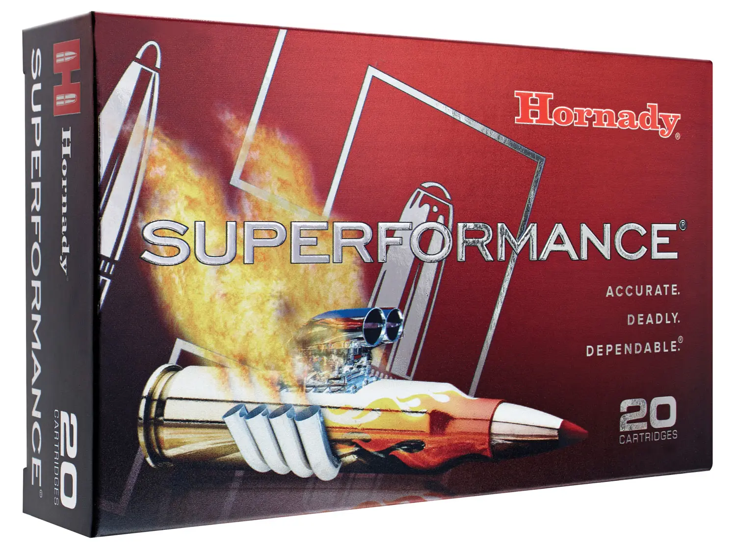 Hornady 82223 Superformance 338WinMag 200gr Super Shock Tip 20 Per Box/10 Case