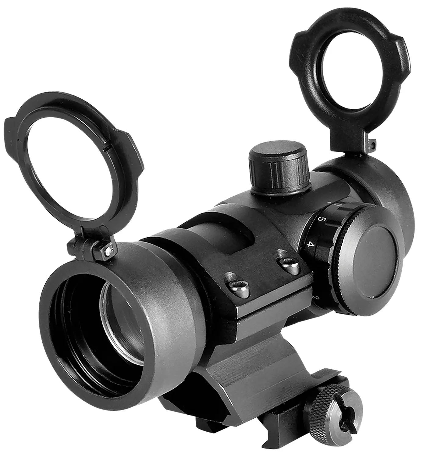 NcStar DMRG130 30mm REd & Green Dot Tube Reflex Optic Black Anodized 1 x 30 mm 3 MOA Red/Green Dot