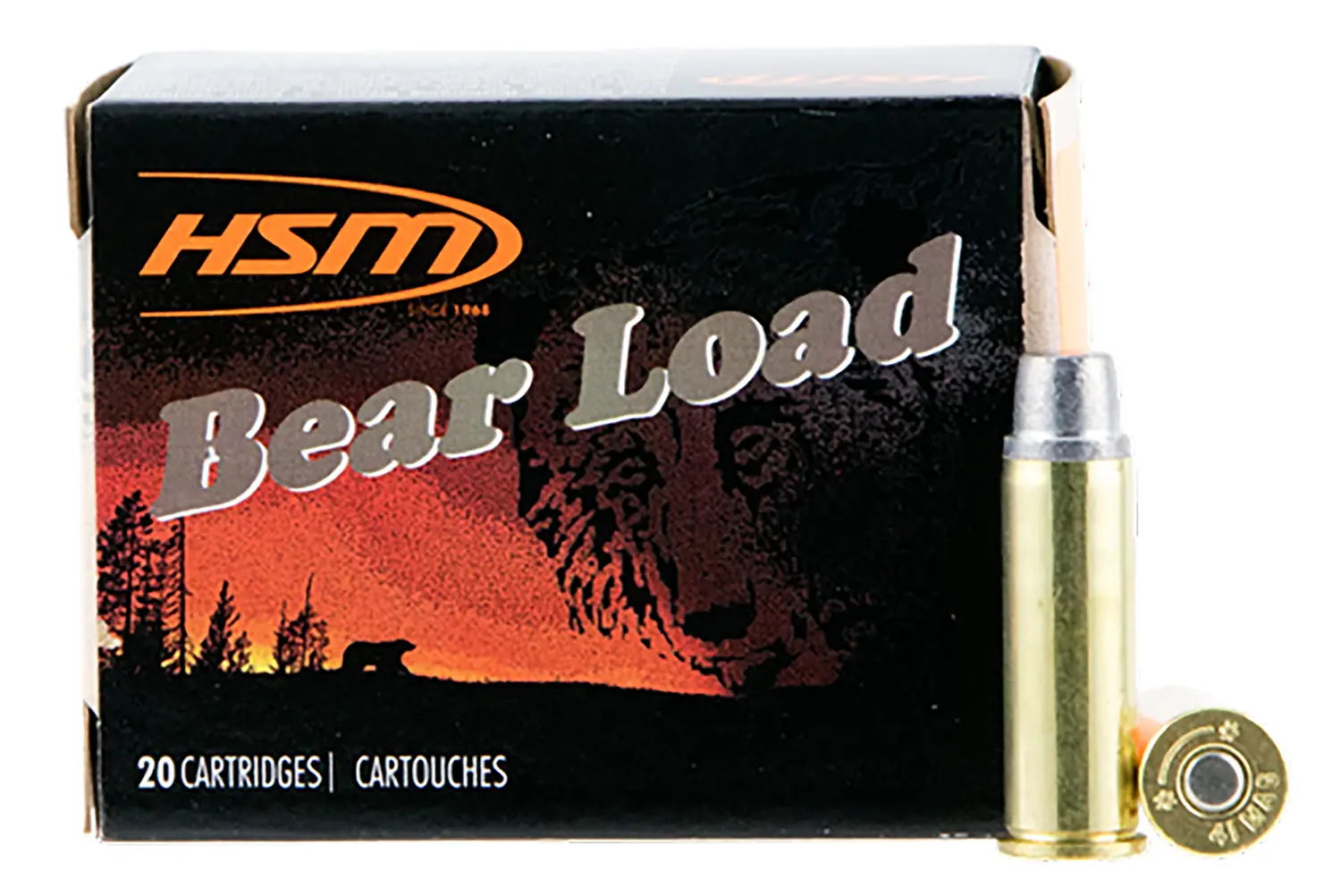 HSM 414N Bear Load 41 Rem Mag 230 gr Semi Wadcutter 50 Per Box/ 10 Case