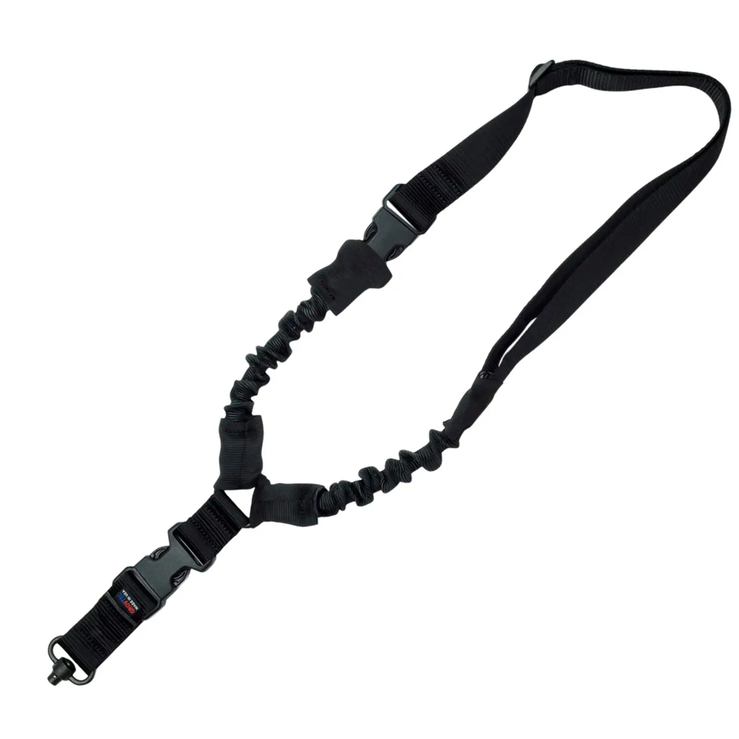 GrovTec US Inc GTSL52 Single Point Black Elastic Bungee Rifle/Shotgun