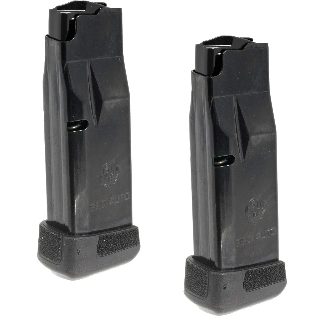 Magpul PMAG 30 AR/M4 Gen M2 magazine for rifles, black polymer construction.