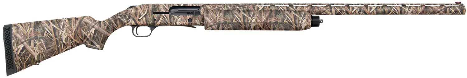 Mossberg 81023 935 Waterfowl 12 Gauge with 28" Barrel, 3.5" Chamber, 4+1 Capacity, Overall Mossy Oak Shadow Grass Blades Finish, Synthetic Stock & Fiber Optic Sight Right Hand (Full Size)