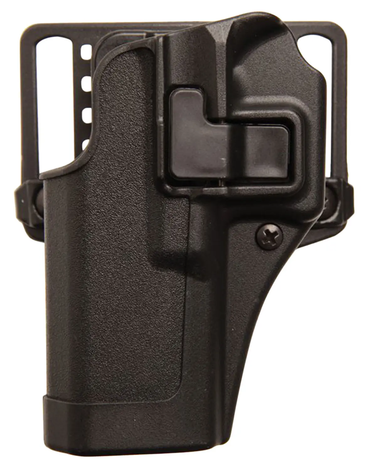 Blackhawk 410567BKL Serpa CQC OWB Matte Black Polymer Belt Loop/Paddle Compatible w/Glock 42 Left Hand