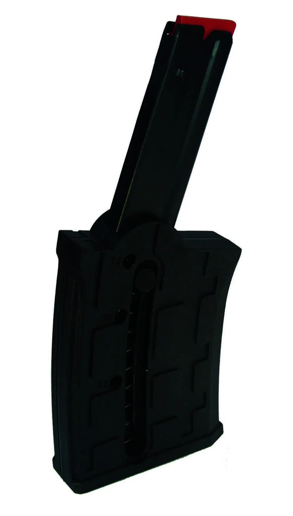 Magnetic magazine loader for quick and easy firearm magazine loading.