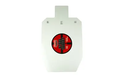 B/C 2/3 IPSC SILHOUETTE TARGET WHT