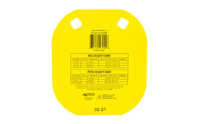 CALDWELL AR500 5" YELLOW - Image 2