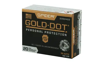SPR GOLD DOT 32ACP 60GR HP 20/200 - Image 3