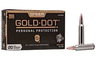 SPR GOLD DOT 223 REM 75GR SP 20/200
