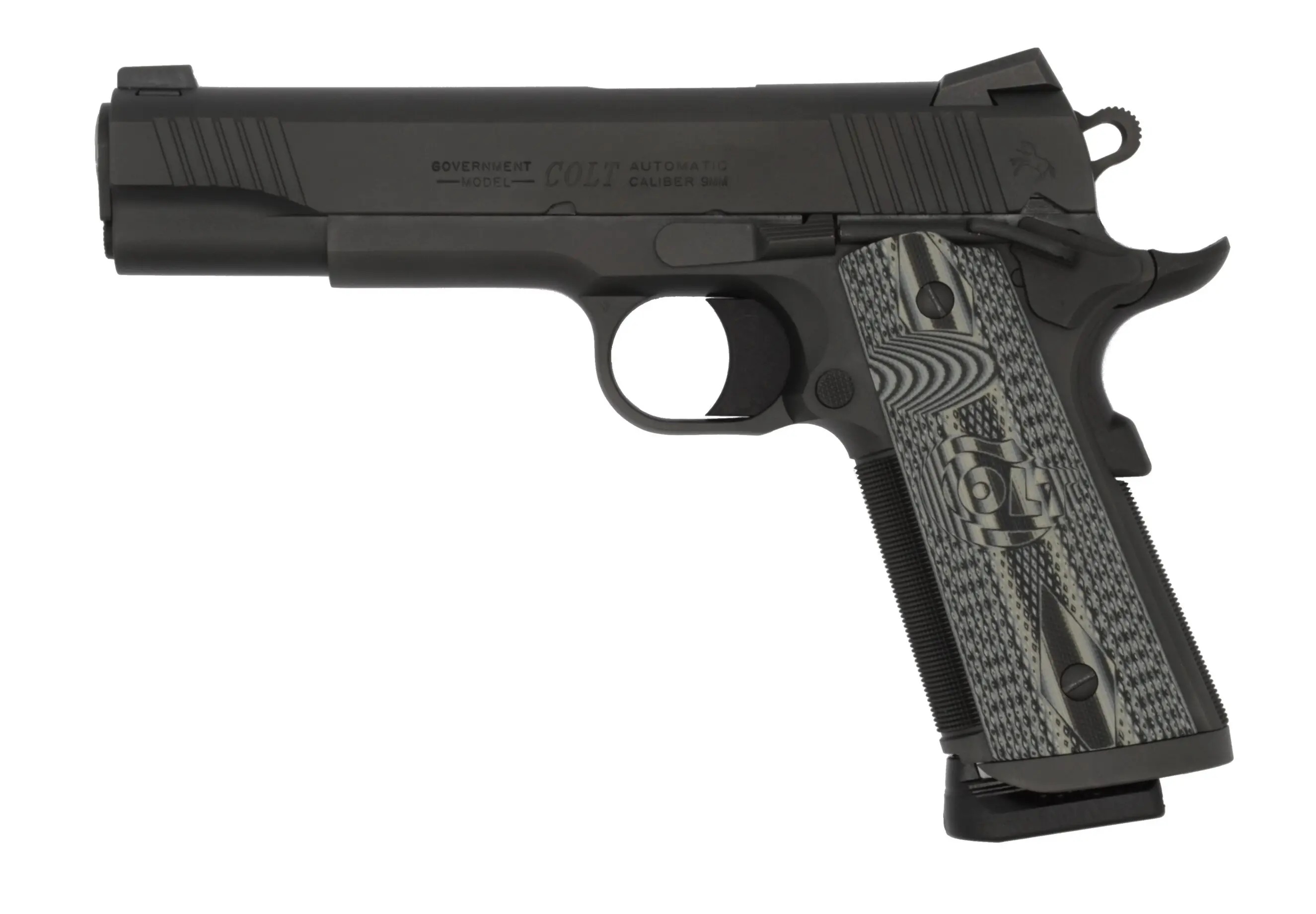 COLT COMBAT UNIT 9MM BLK 5" NS