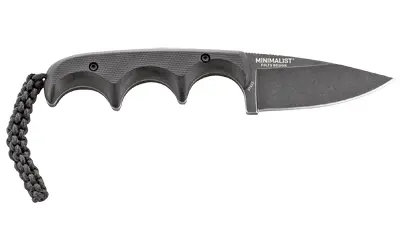 CRKT DROP POINT 2.16" BLACK W/SHEATH - Image 2