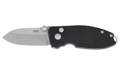 CRKT SQUID BUTTON LOCK 2.27" BLK/SLV