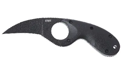 CRKT BEAR CLAW 2.38" PN BLK W/SHEATH - Image 2