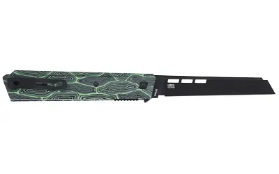 CRKT ZEPHYR 3.22" PLAIN EDGE GRN/WHT - Image 2
